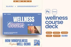 CALMER Wellness Presentation CANVA