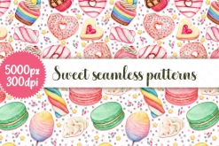 2 candies and treats patterns