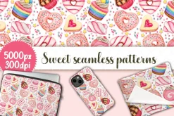 2 candies and treats patterns
