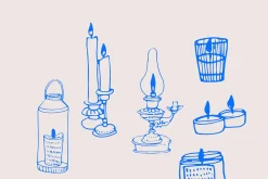 Candle Collection HandDrawn