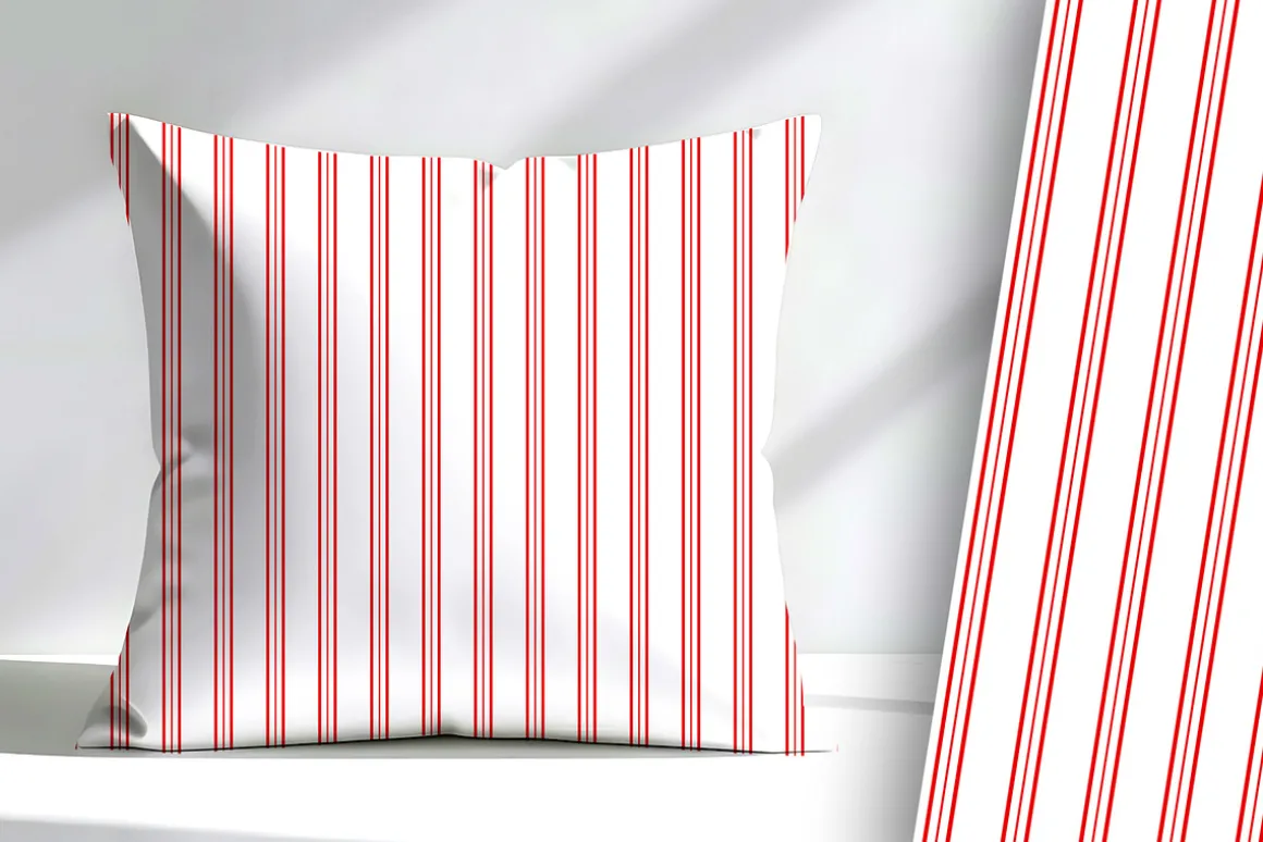 Candy Cane Pin Stripe