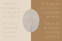 Cannia || Ligature Typeface