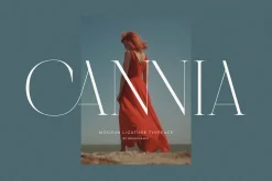 Cannia || Ligature Typeface