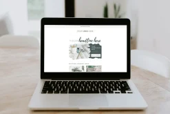 Canva & Mailchimp Template | Rustic