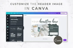 Canva & Mailchimp Template | Rustic