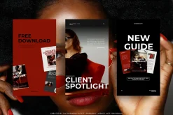 CANVA Bold Red Insta Posts & Stories