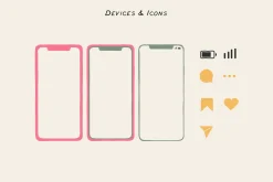 CANVA Elements Bubbles Arrows Frames