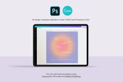 Canva Instagram Gradient Quotes + PS