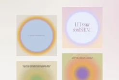Canva Instagram Gradient Quotes + PS