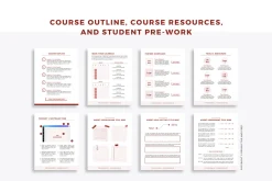 Canva Workbook Template Courses