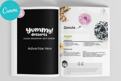 Canva Yummy Desserts CookBook