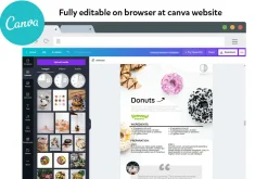 Canva Yummy Desserts CookBook