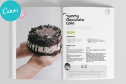 Canva Yummy Desserts CookBook
