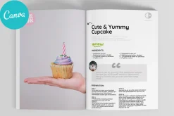 Canva Yummy Desserts CookBook