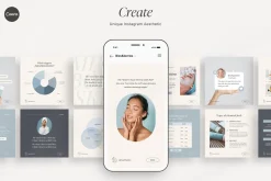 Canva Beauty Instagram Template Pack