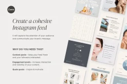Canva Beauty Instagram Template Pack