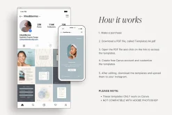 Canva Beauty Instagram Template Pack