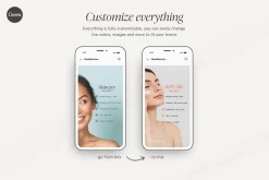 Canva Beauty Instagram Template Pack