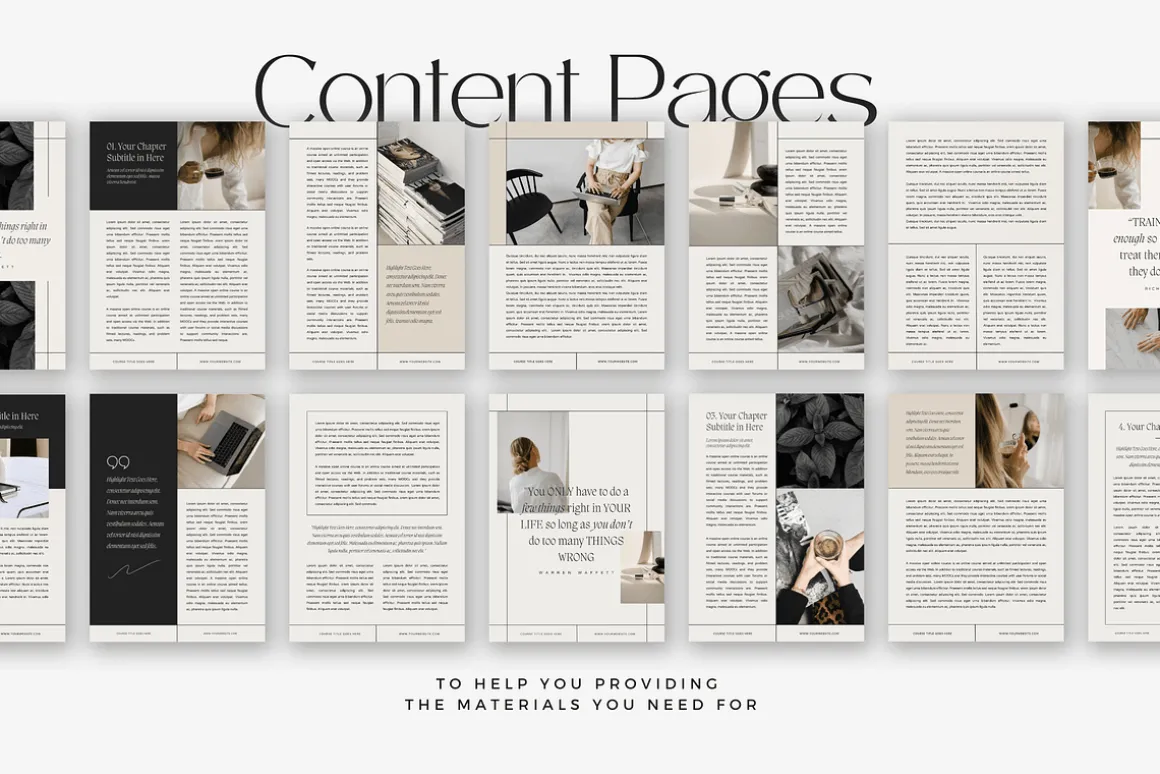 Canva Coaching Ebook WorkBook Hattie