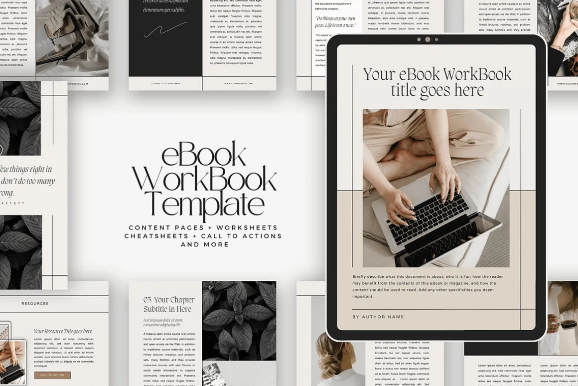 Canva Coaching Ebook WorkBook Hattie