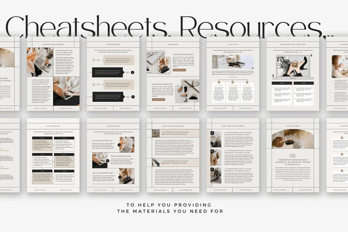 Canva Coaching Ebook WorkBook Hattie