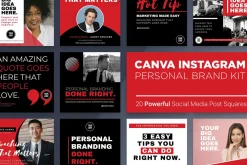 Canva Instagram Post Business kit