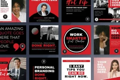 Canva Instagram Post Business kit