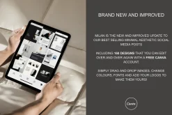 CANVA Milan Instagram Templates