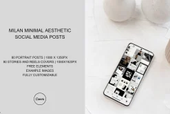 CANVA Milan Instagram Templates