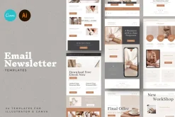 24 CANVA Newsletter Templates