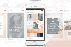 CANVA & PPT | Rose Gold Social Media