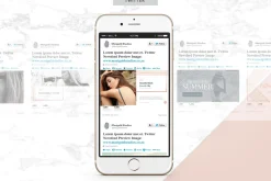 CANVA & PPT | Rose Gold Social Media