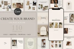 CANVA & PS / Create Your Brand