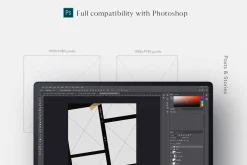 CANVA & PS / 120 Film Frames