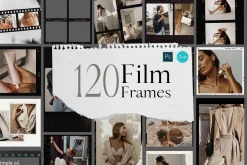 CANVA & PS / 120 Film Frames