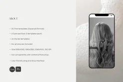 CANVA & PS/Skin Care Social Media