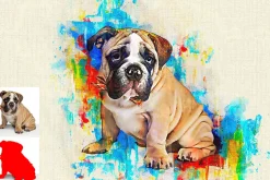Canvas Art Photoshop Action