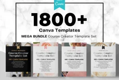 1800+ Canva Template Mega Bundle