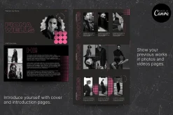 Canva UGC Fashion Portfolio Template