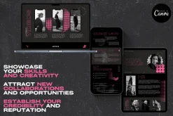 Canva UGC Fashion Portfolio Template