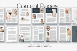 Canva Wellness Ebook WorkBook Olivia