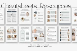 Canva Wellness Ebook WorkBook Olivia