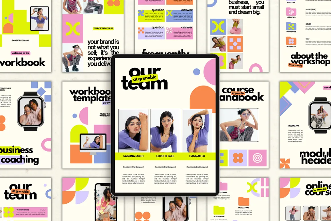 Canva Workbook Template for Coaches