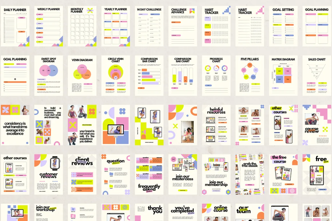 Canva Workbook Template for Coaches