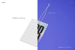 Car Air Freshener Mockup Set