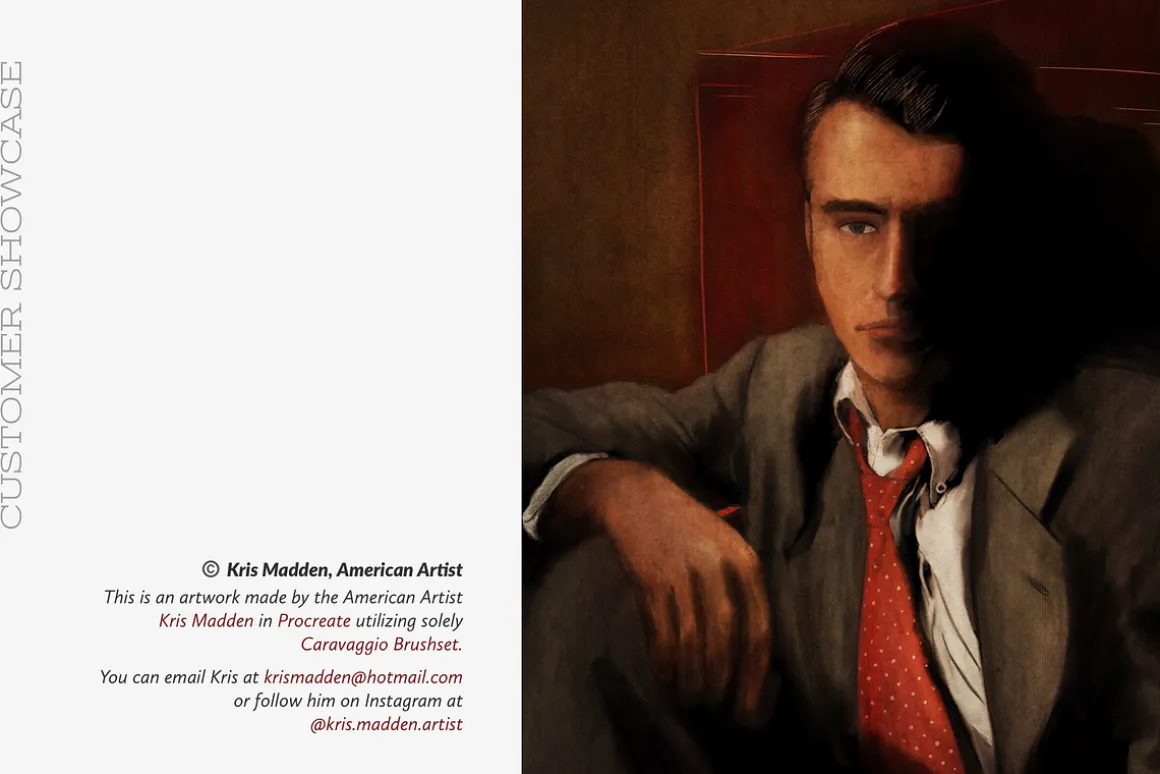 Caravaggio's Art Procreate Brushes