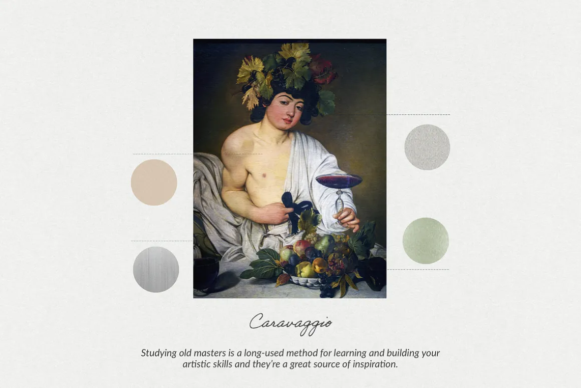 Caravaggio's Art Procreate Brushes