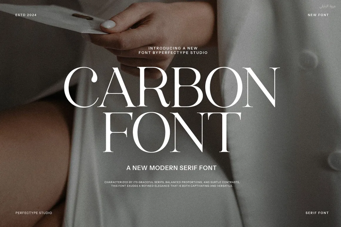 Carbon Modern Serif Font