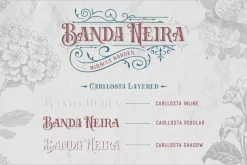 Carllosta - Layered Font (+EXTRAS)