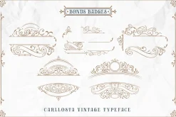 Carllosta - Layered Font (+EXTRAS)